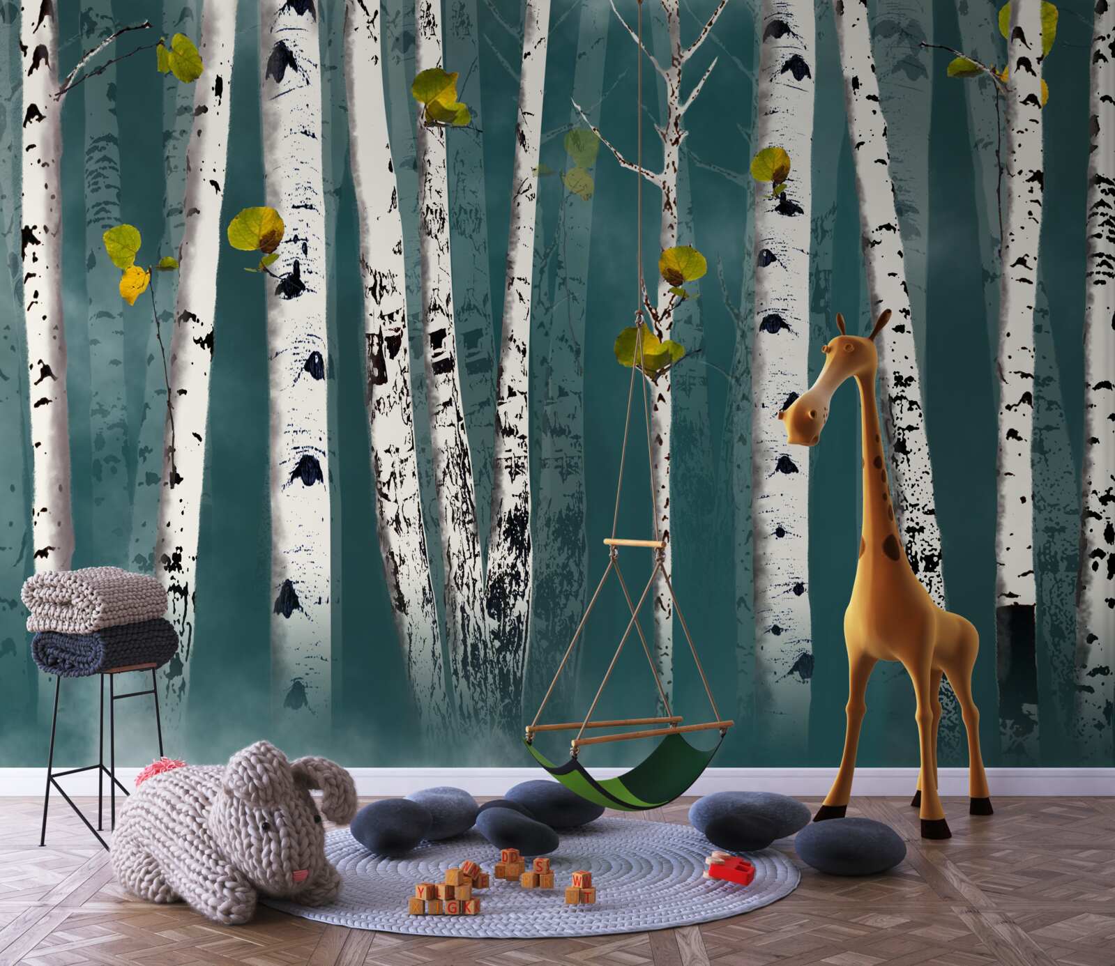 Fototapeta brezy boli zahalené hmlistým závojom