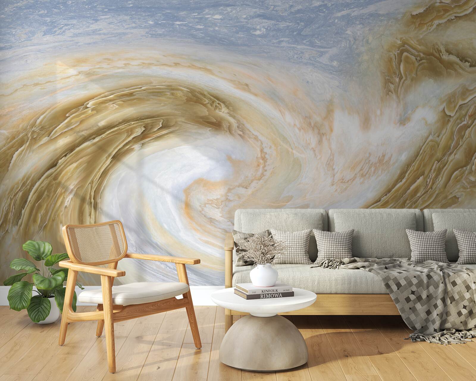 Fototapeta kontakt dvoch cyklónov