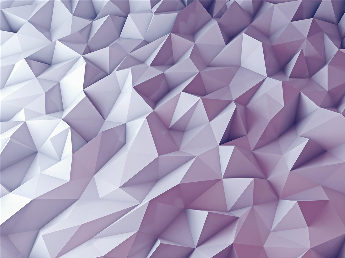 Fototapeta gradientové abstrakcie v tvare trojuholníkov