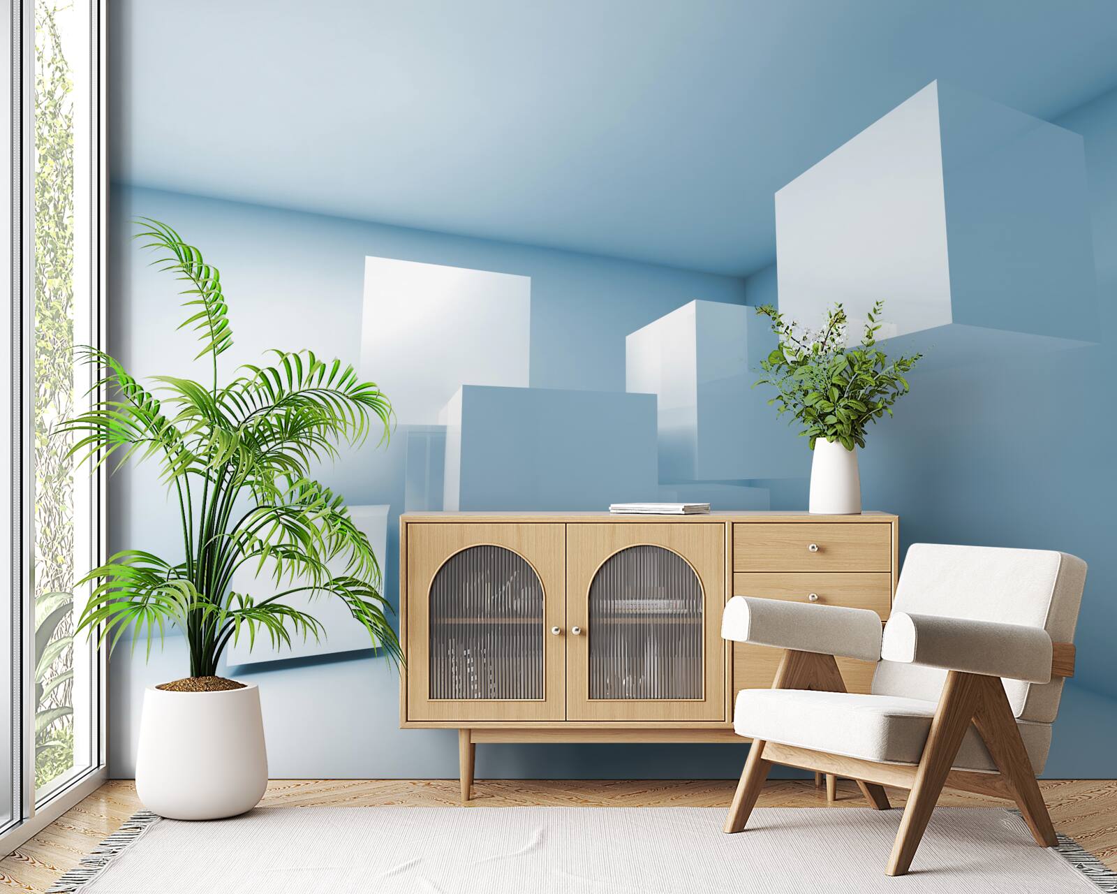 Fototapeta abstraktná geometrická štruktúra