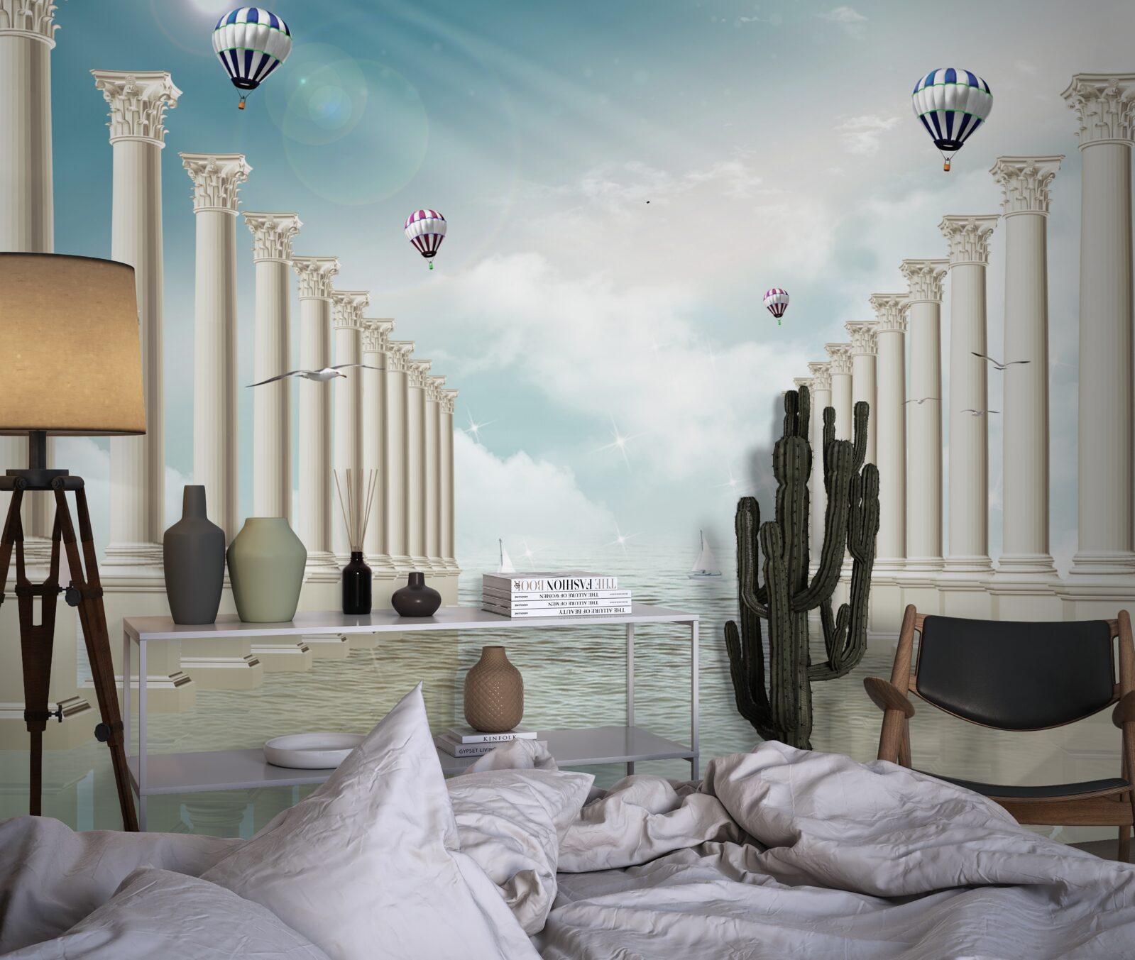 Fototapeta Oblúky Egypta proti modrej oblohe