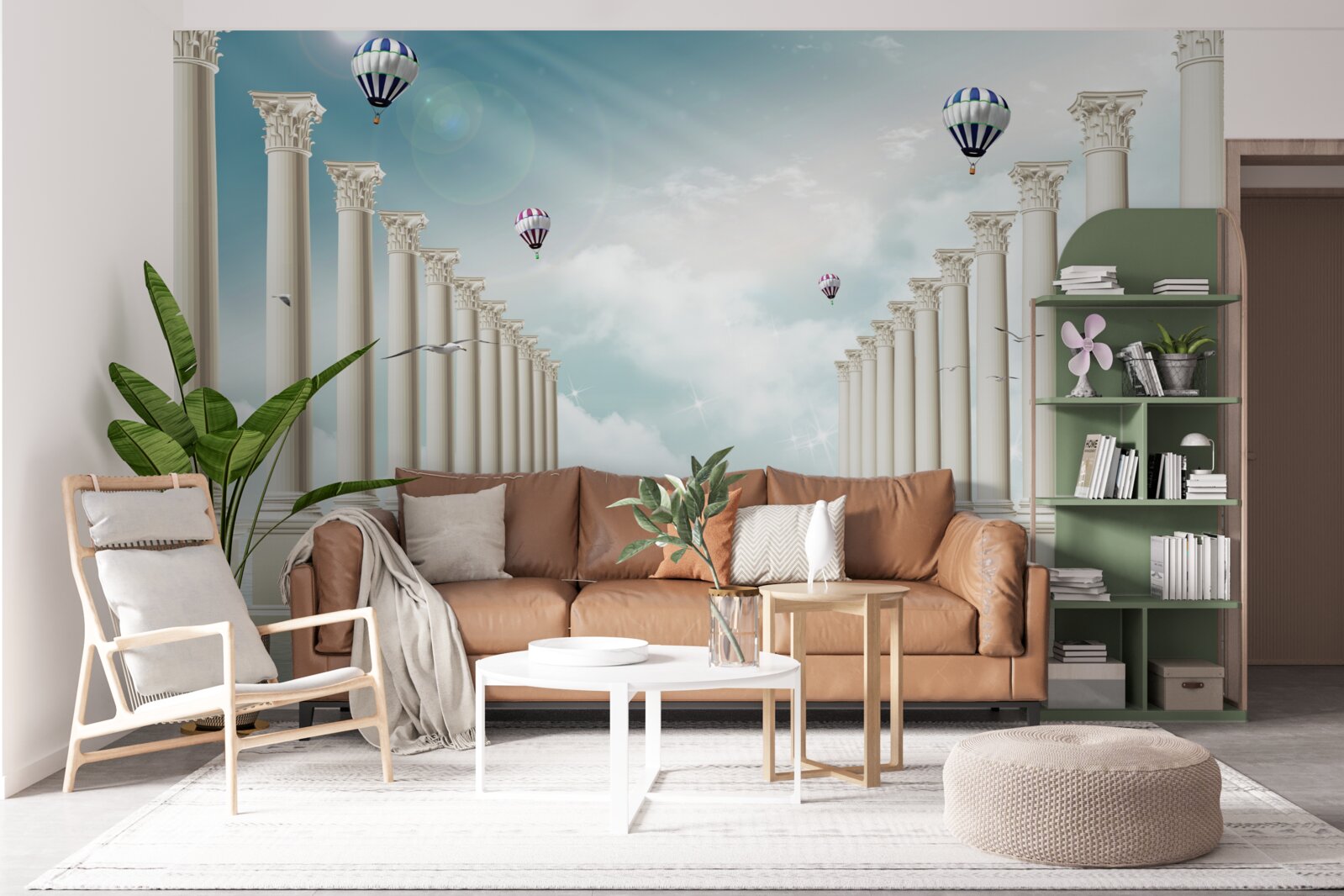 Fototapeta Oblúky Egypta proti modrej oblohe