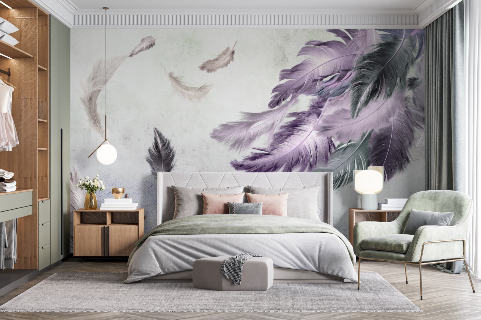 Fototapeta let ľahkého peria