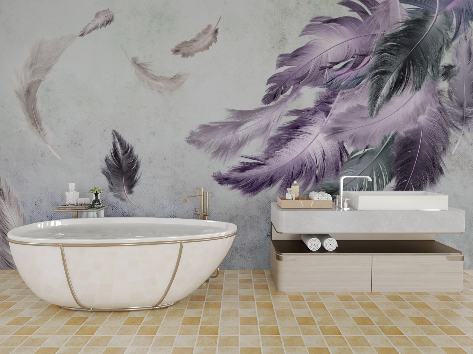 Fototapeta let ľahkého peria