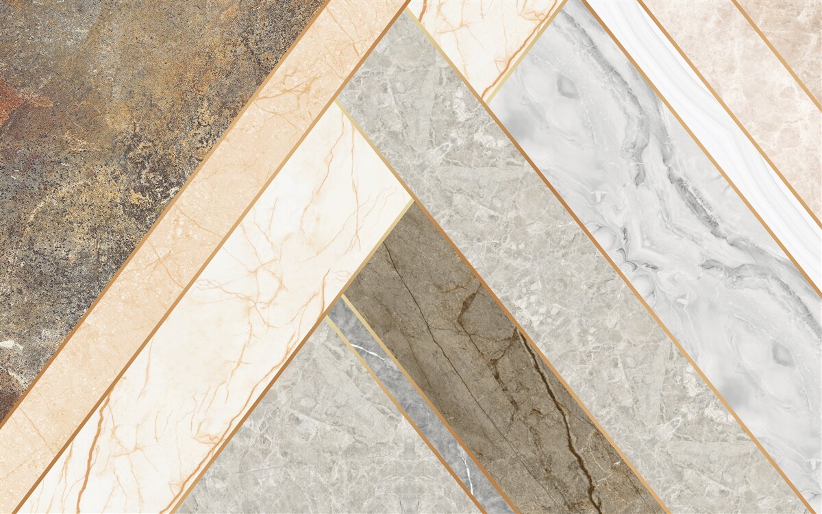 Fototapeta mozaika na mramore vo svetlých odtieňoch