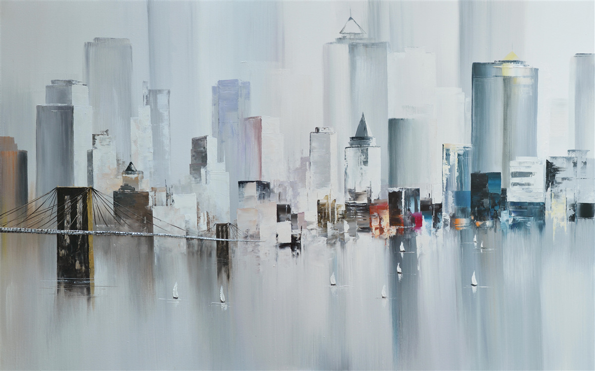 Fototapeta počas daždivého počasia v new yorku