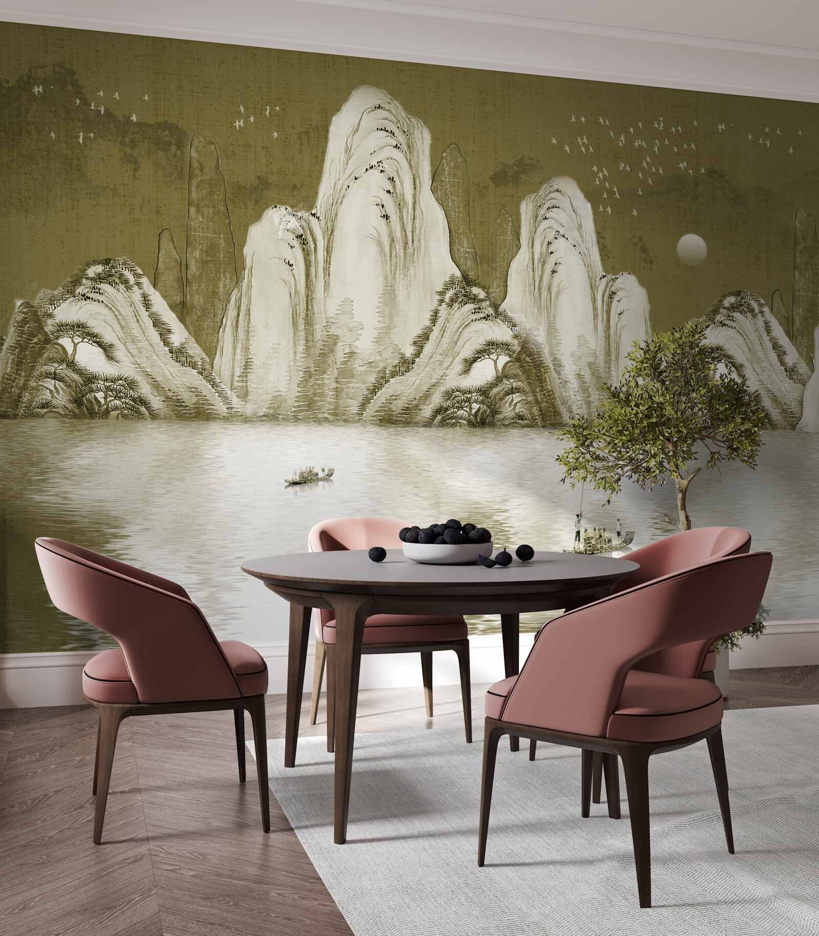 Fototapeta večer spev rybárov