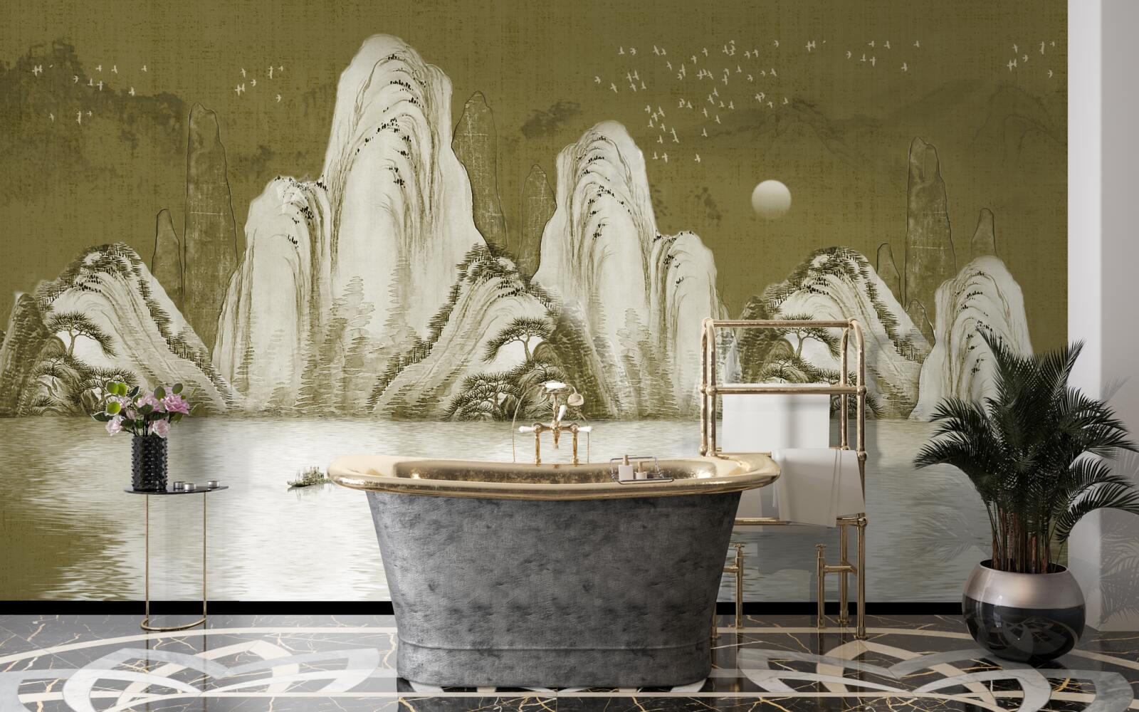 Fototapeta večer spev rybárov