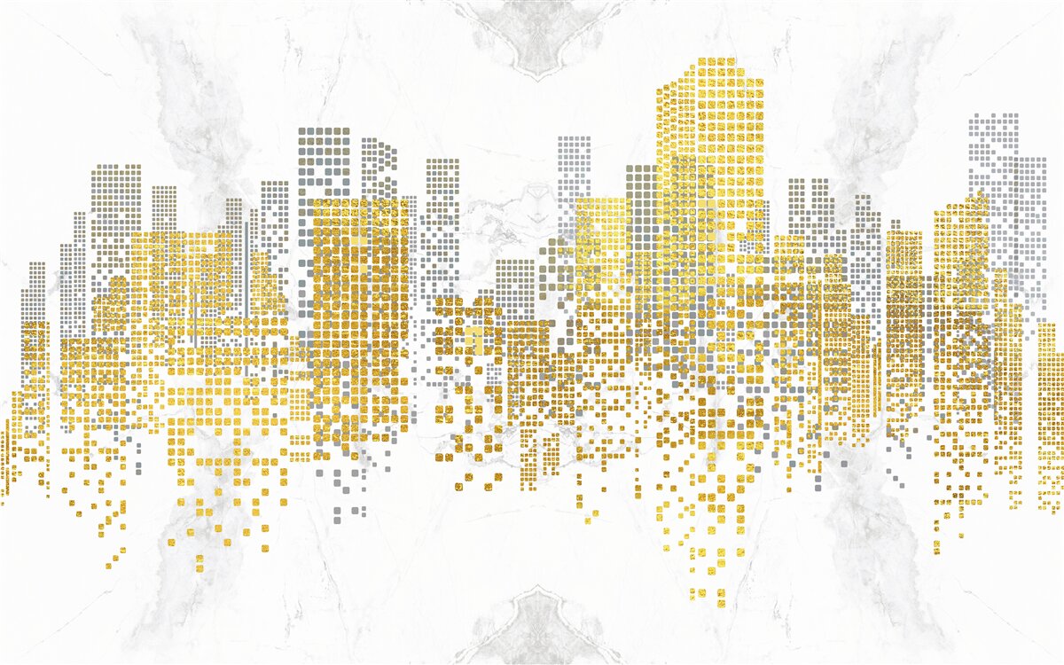 Fototapeta mestské budovy