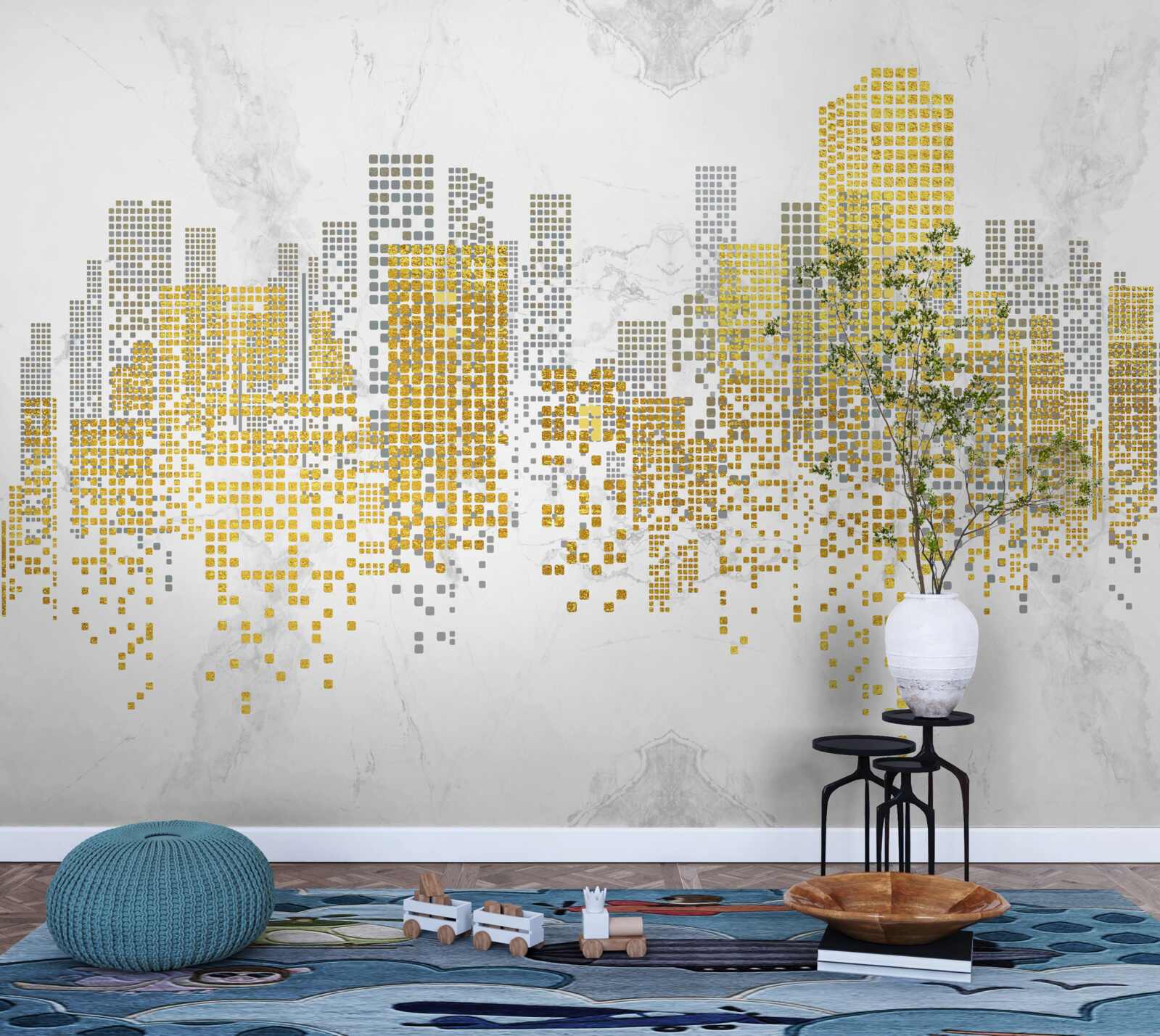 Fototapeta mestské budovy