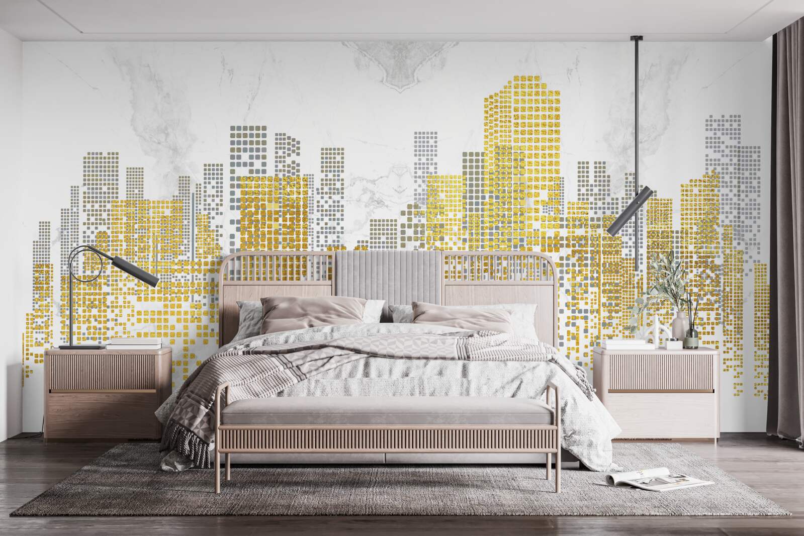 Fototapeta mestské budovy