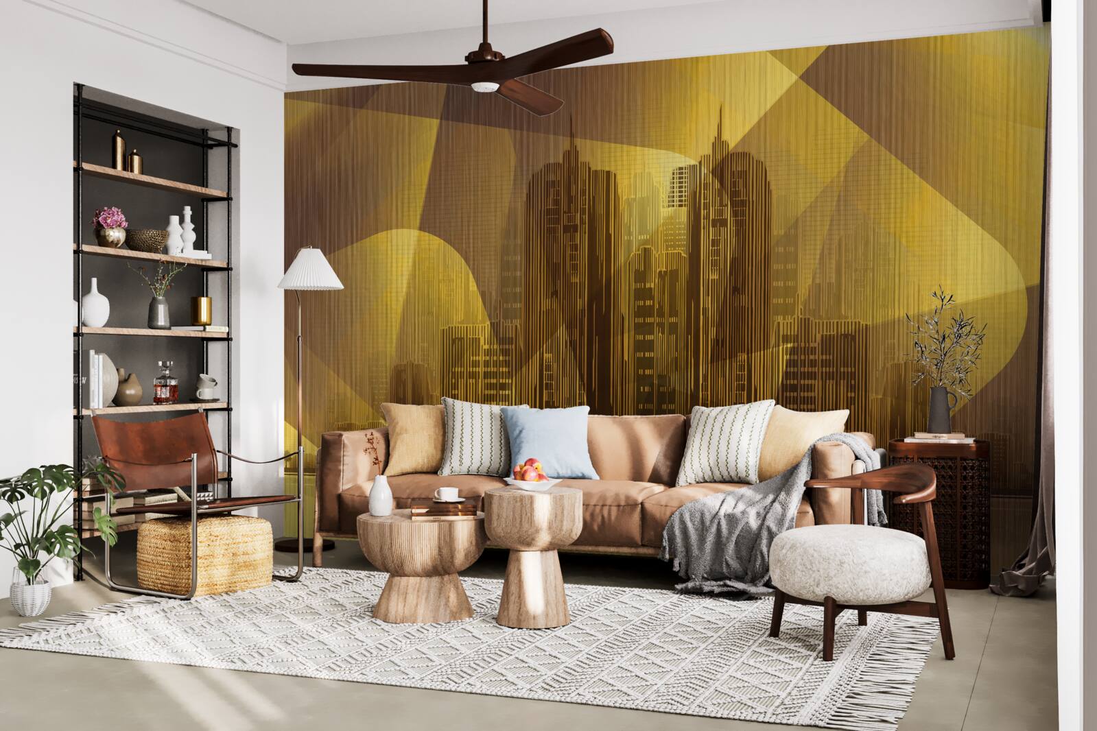 Fototapeta brilantný obraz gigantických miest