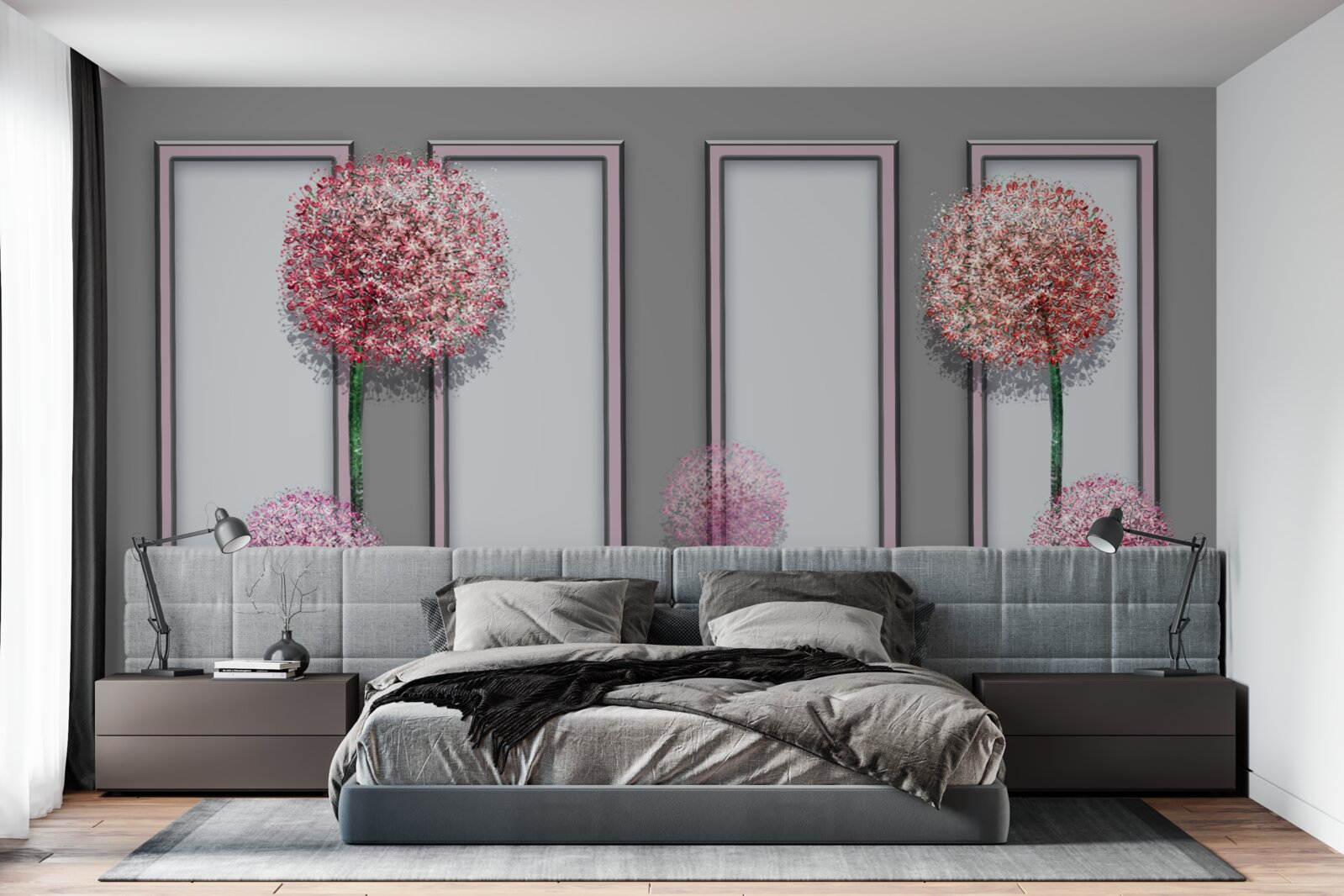 Fototapeta púpavy a okenné moduly