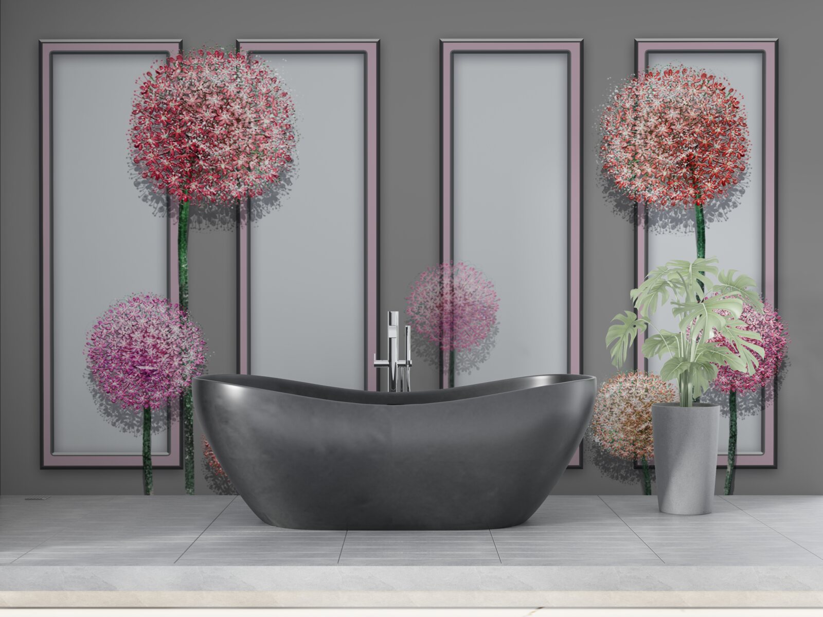 Fototapeta púpavy a okenné moduly