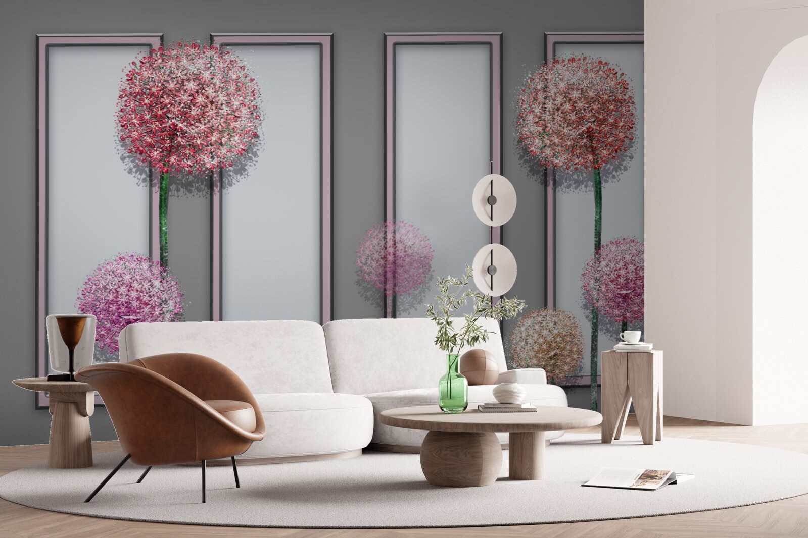 Fototapeta púpavy a okenné moduly