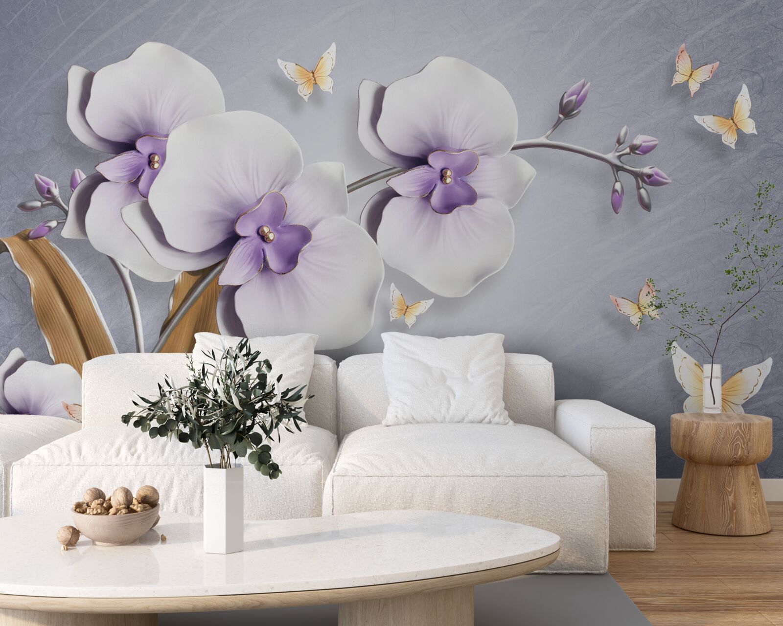 Fototapeta obrovské orgovánové orchidey