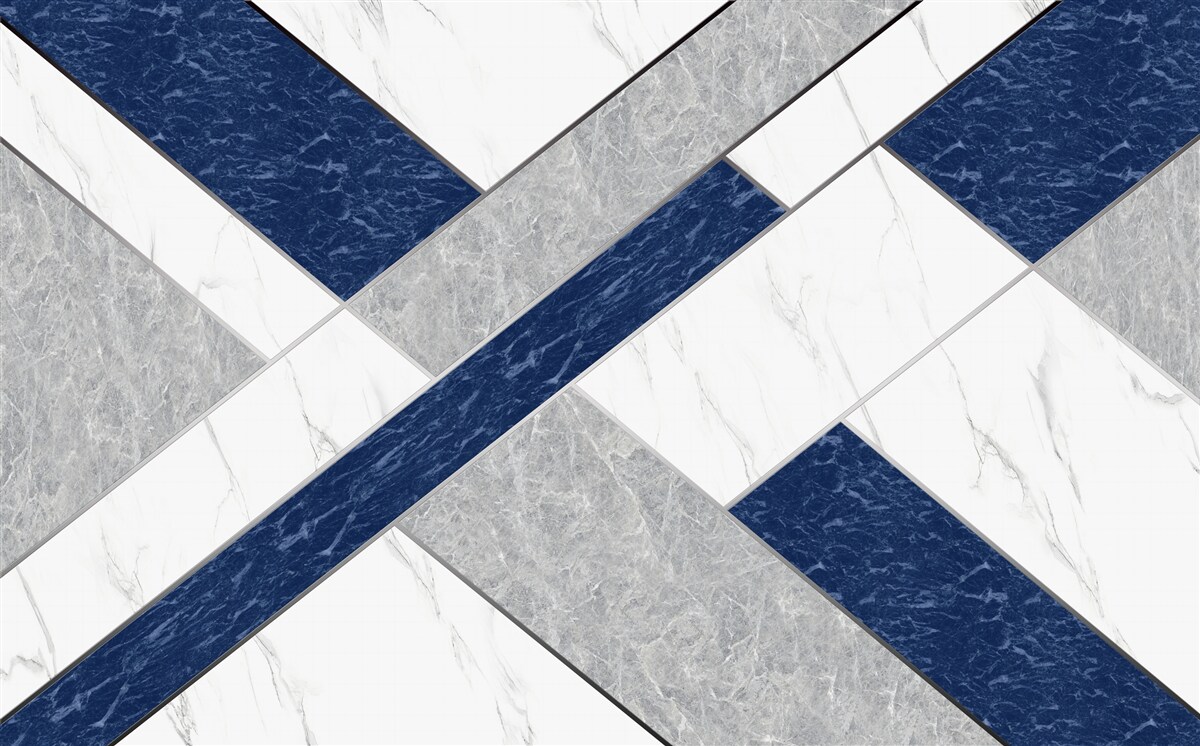 Fototapeta v zameriavači modrosivých pruhov