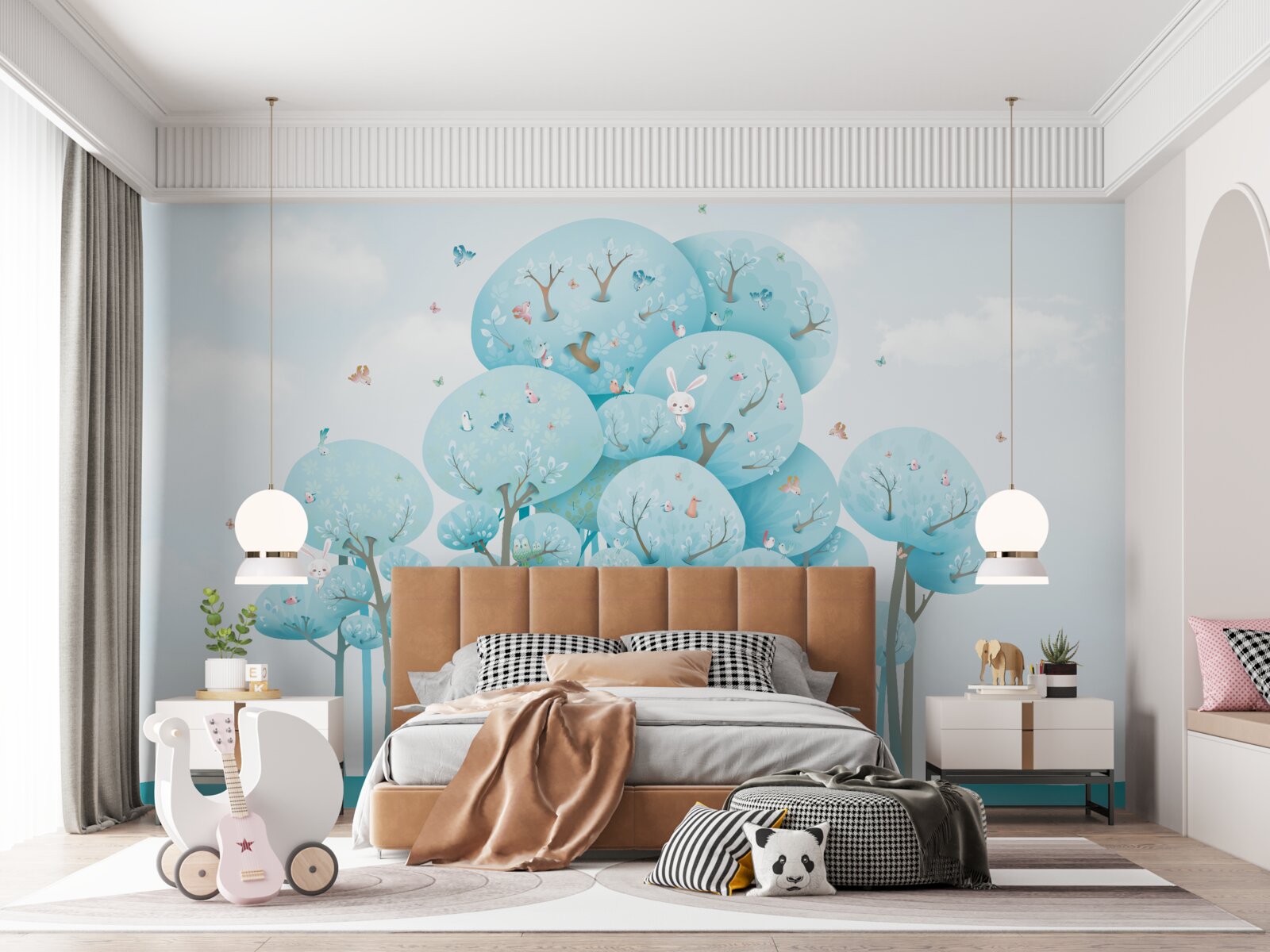 Fototapeta les plný rozprávok a jeho obyvateľov