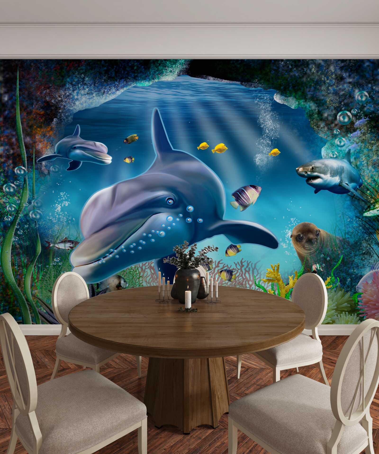 Fototapeta draví obyvatelia morských hlbín