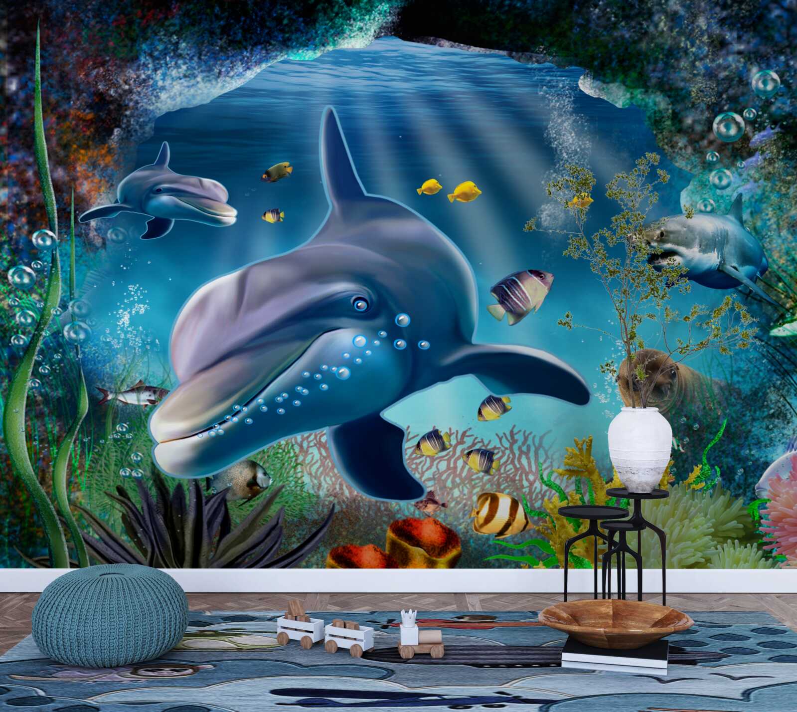 Fototapeta draví obyvatelia morských hlbín