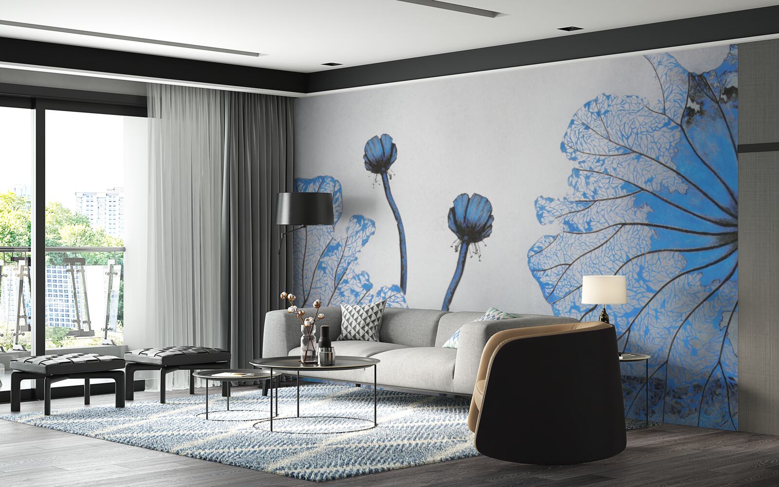 Fototapeta podrobný prehľad exotických kvetov