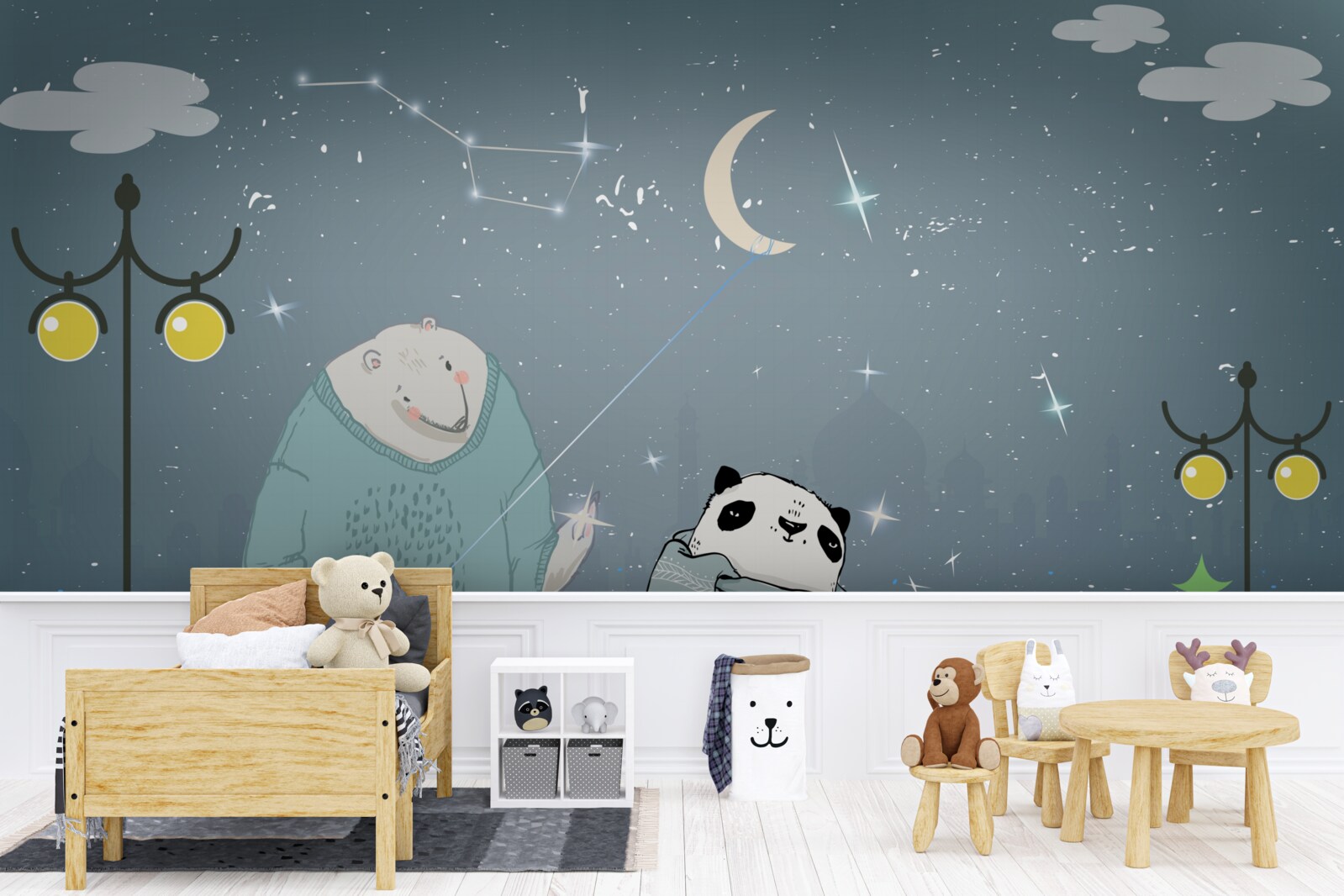 Fototapeta večerná prechádzka okolo miškina