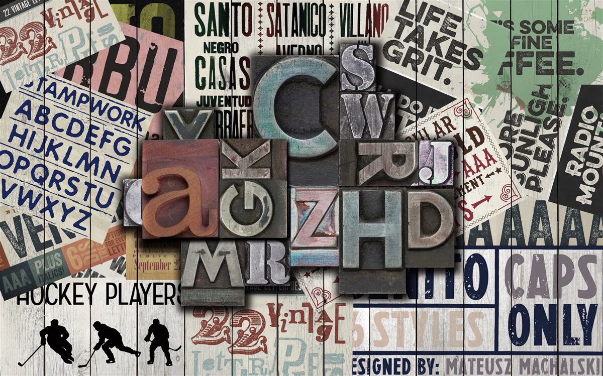 Fototapeta nápisy rôznych foriem