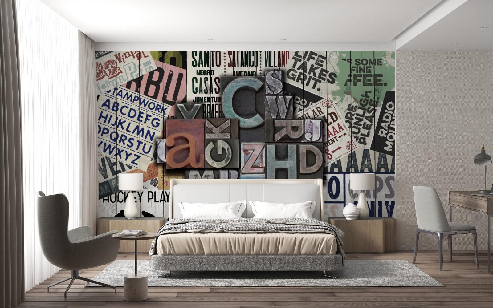 Fototapeta nápisy rôznych foriem