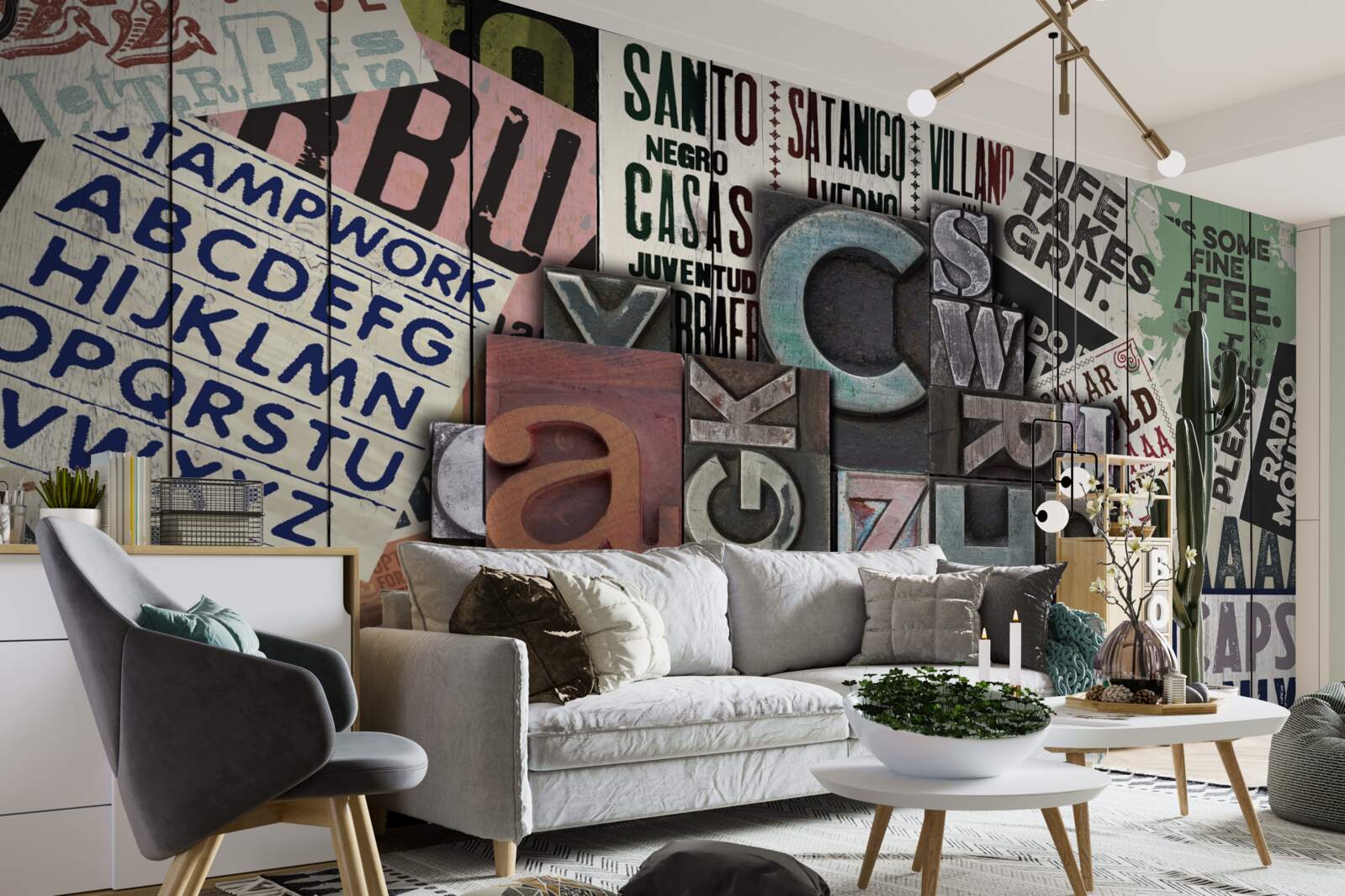 Fototapeta nápisy rôznych foriem