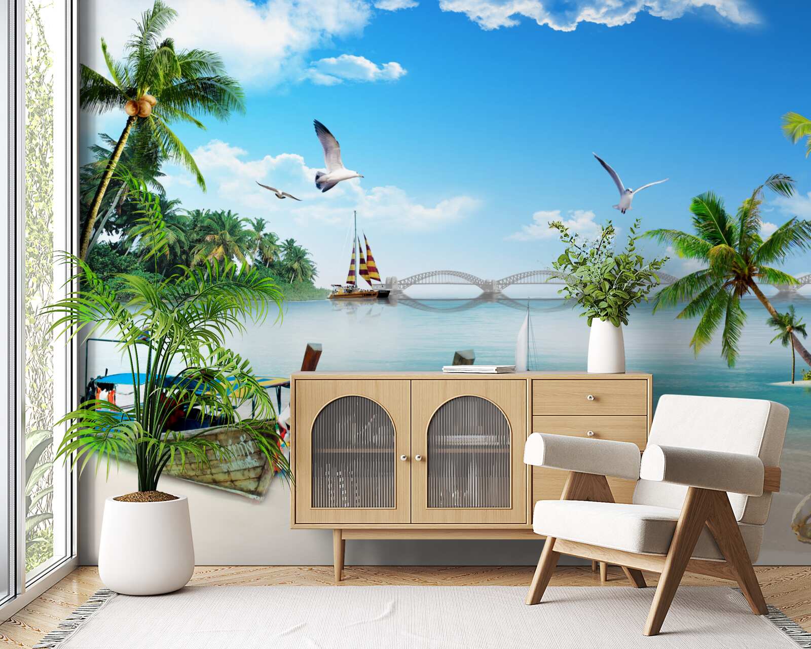 Fototapeta útočisko na opustenom ostrove