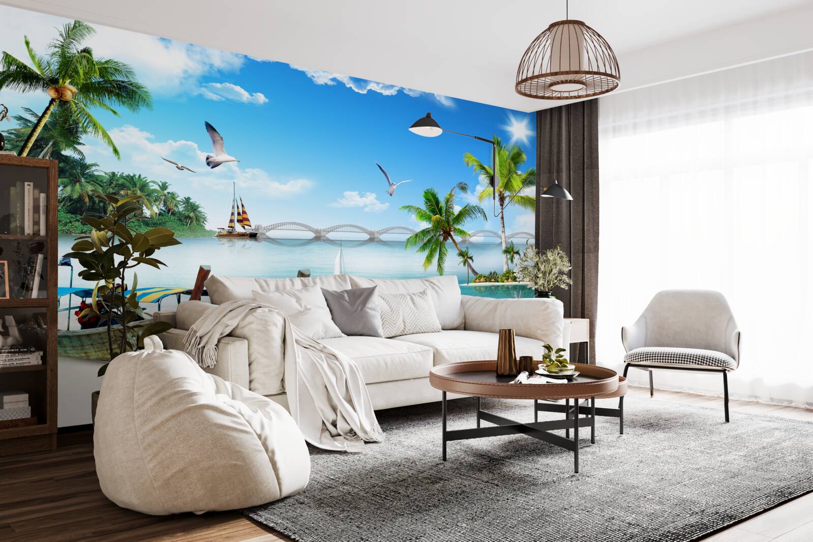 Fototapeta útočisko na opustenom ostrove