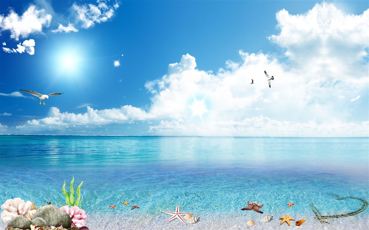 Fototapeta pokojný morský vánok