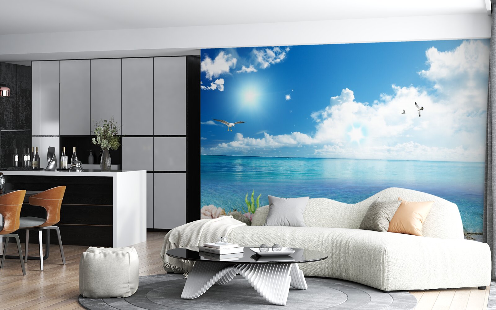 Fototapeta pokojný morský vánok