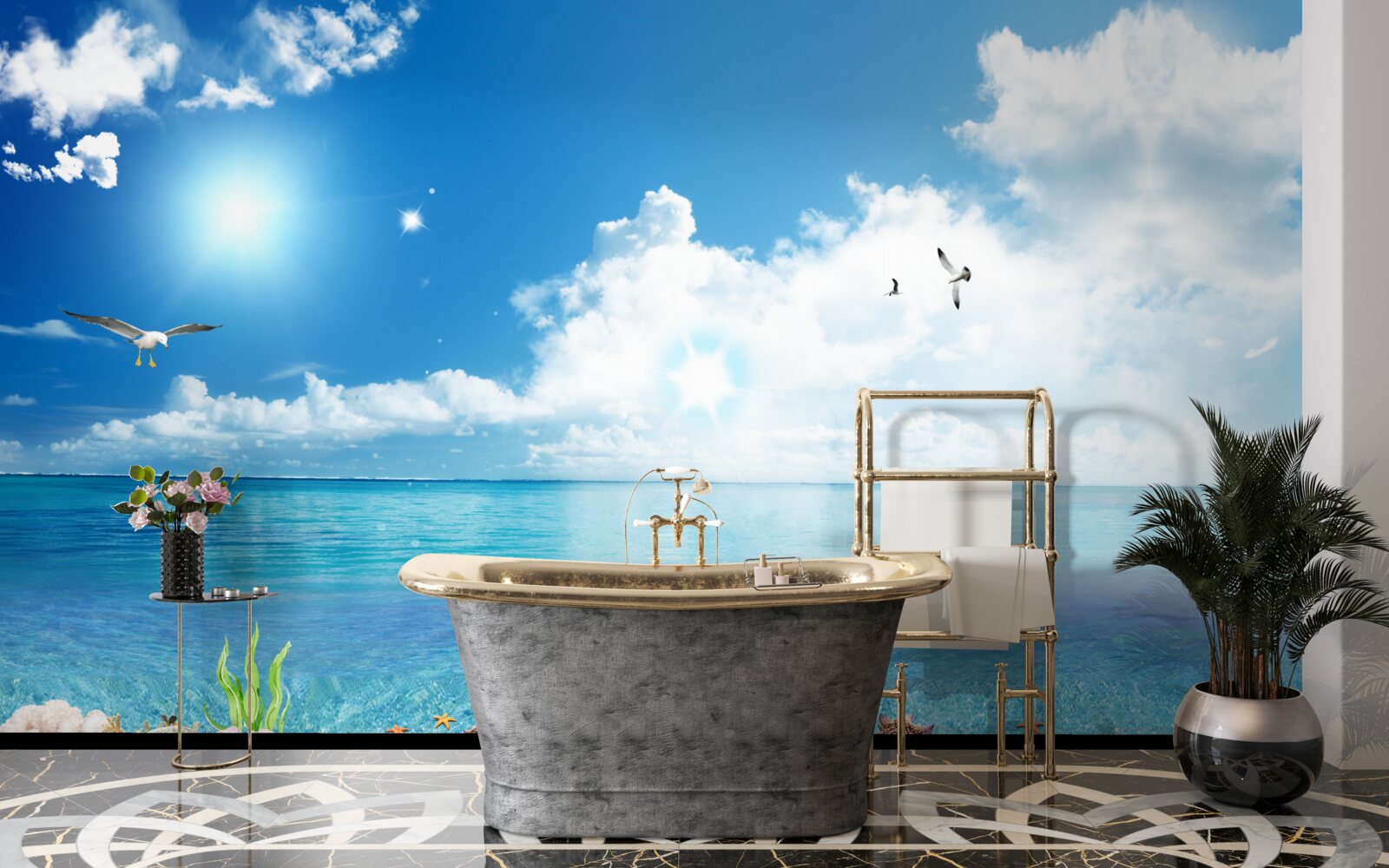 Fototapeta pokojný morský vánok