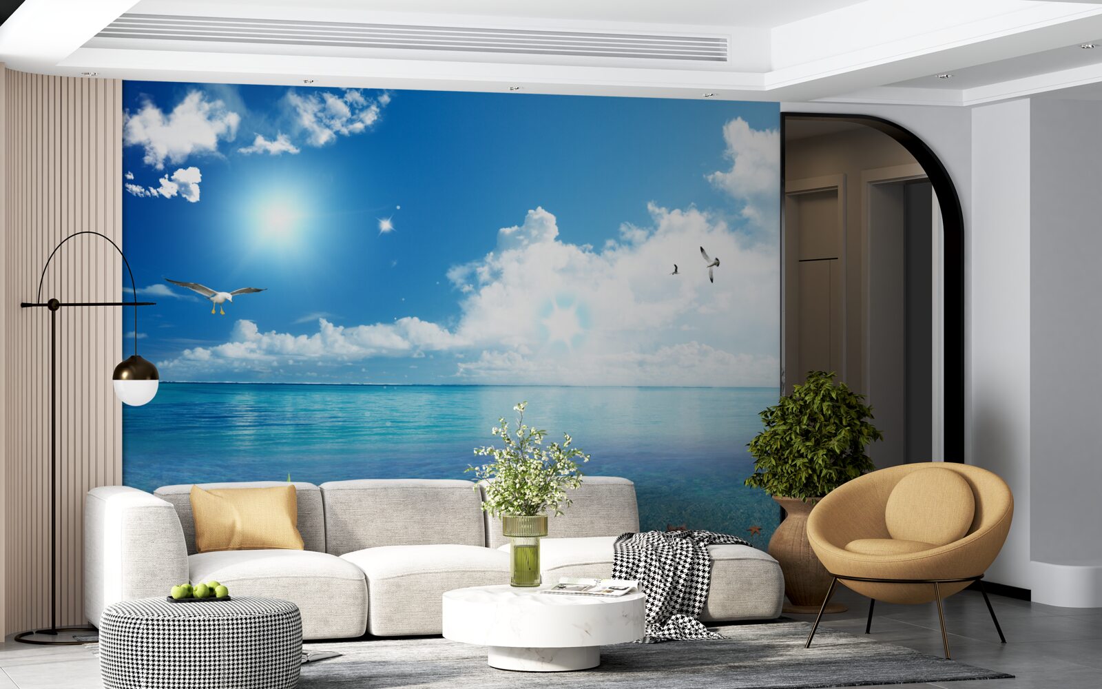 Fototapeta pokojný morský vánok