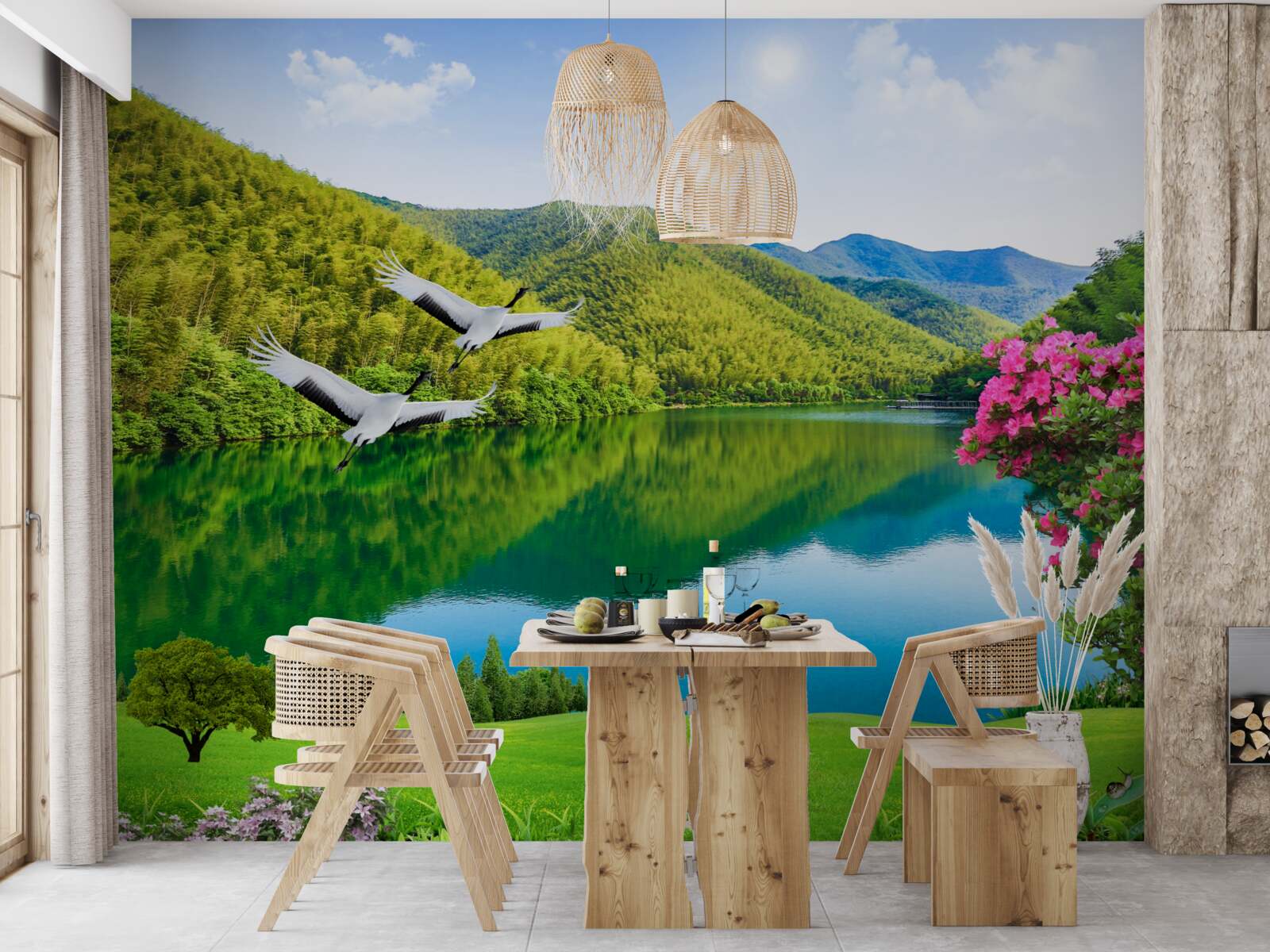 Fototapeta očarujúca krása letných hôr