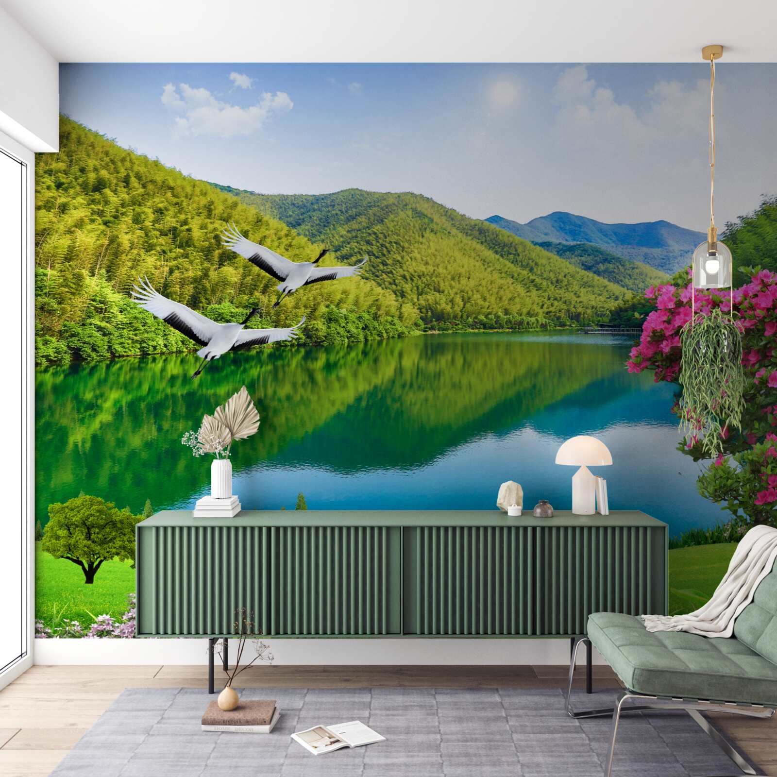 Fototapeta očarujúca krása letných hôr