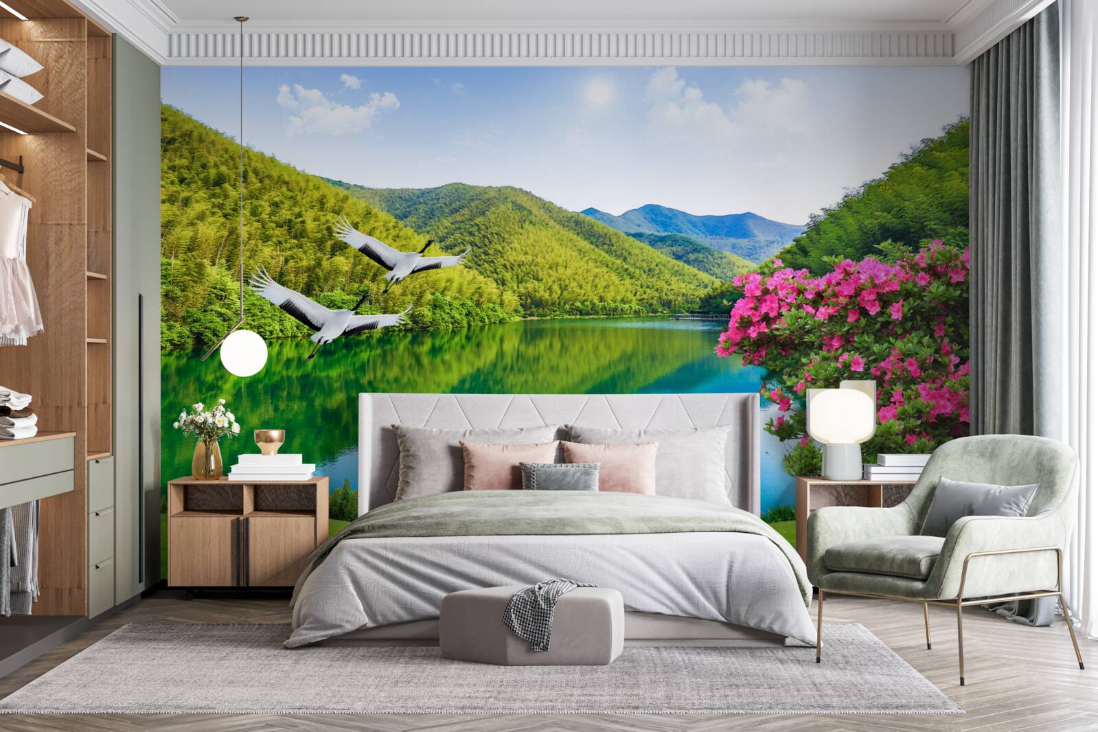 Fototapeta očarujúca krása letných hôr