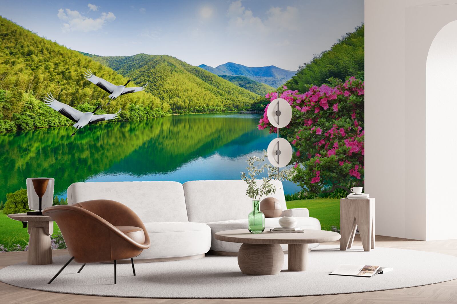 Fototapeta očarujúca krása letných hôr