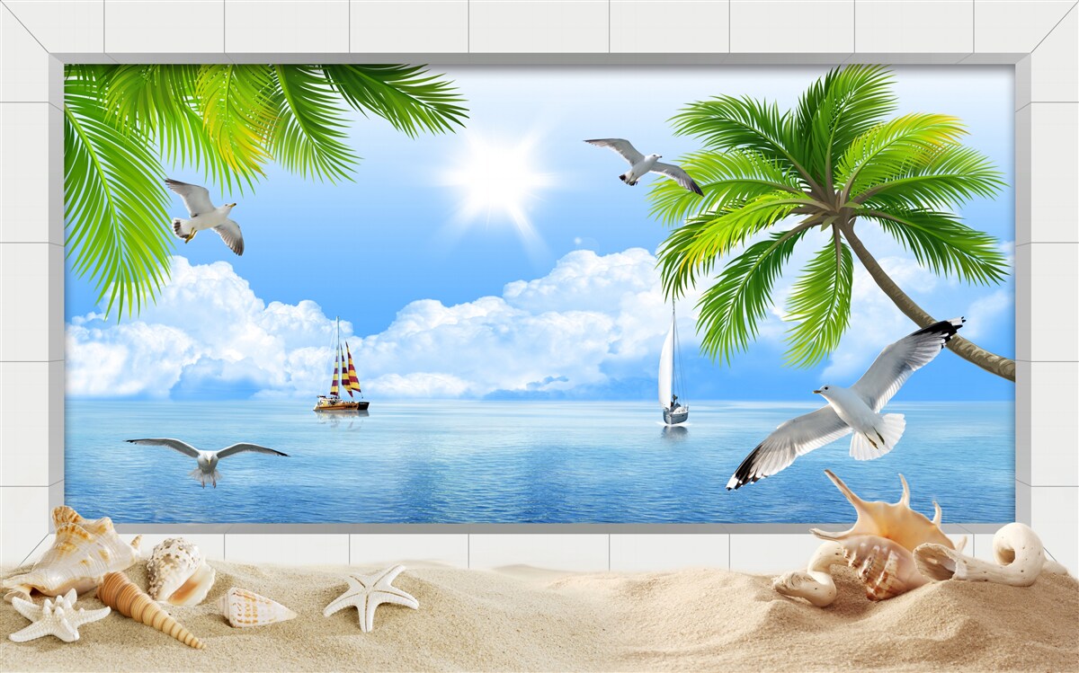 Fototapeta lode na pokojnom mori