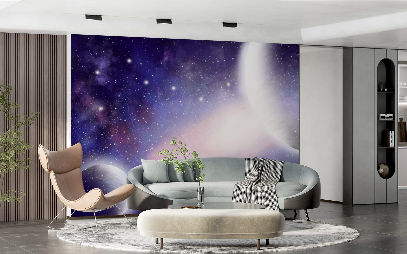 Fototapeta obloha nádherne žiariaca krásou