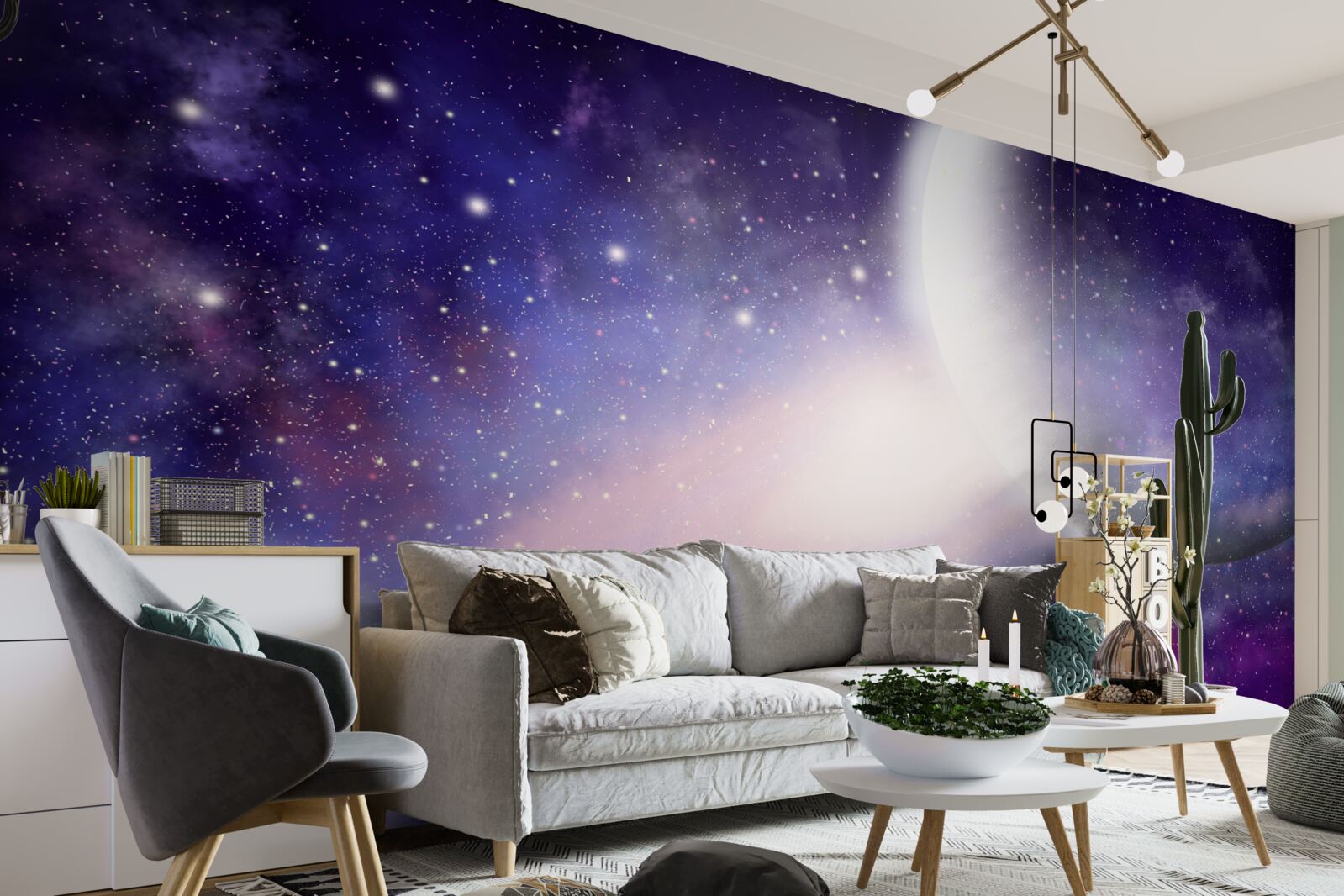 Fototapeta obloha nádherne žiariaca krásou