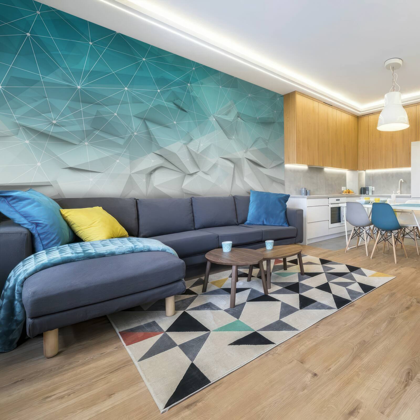 Fototapeta abstrakcia azúrového pobrežia