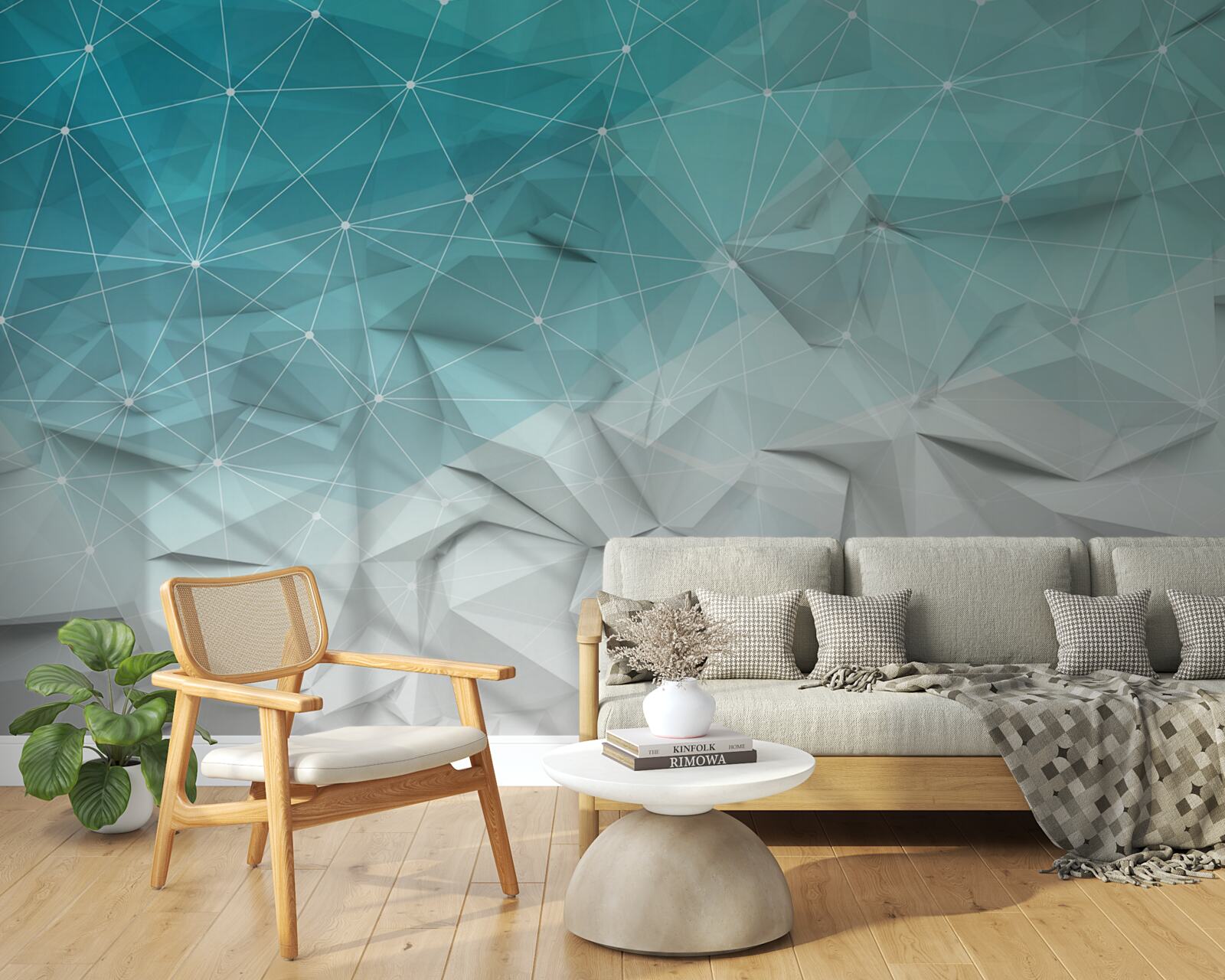 Fototapeta abstrakcia azúrového pobrežia