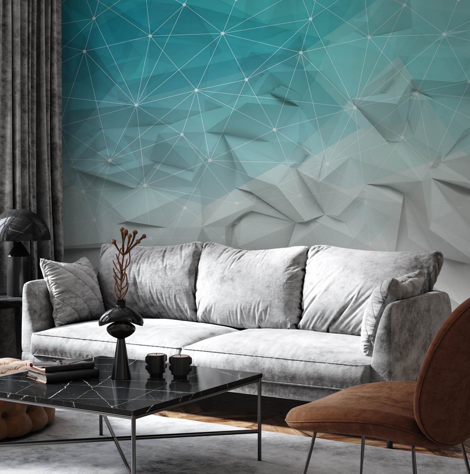 Fototapeta abstrakcia azúrového pobrežia