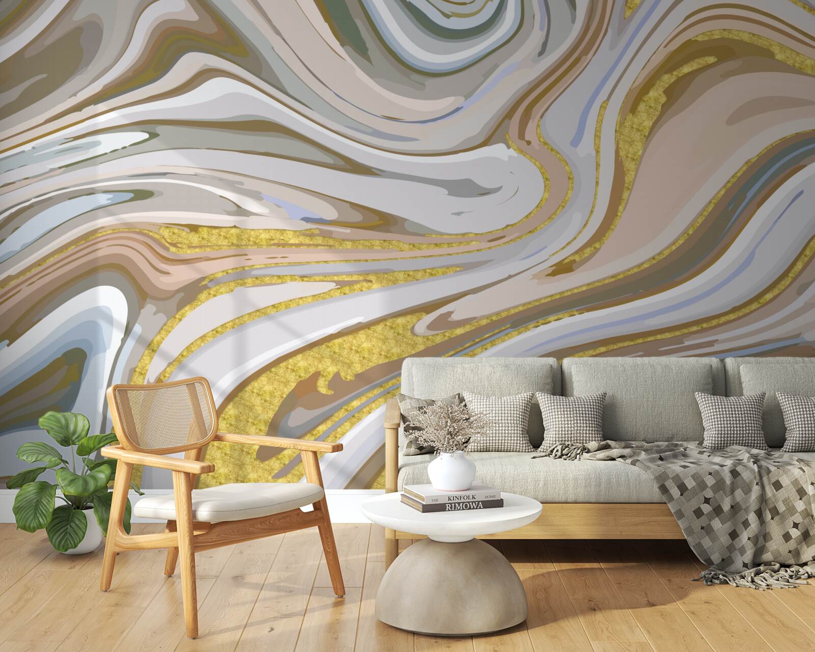 Fototapeta Zrnká piesku sa spájajú počas búrky