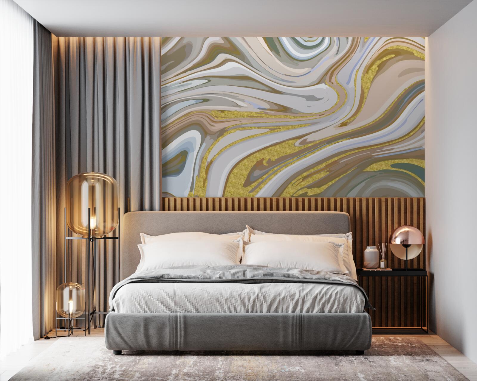 Fototapeta Zrnká piesku sa spájajú počas búrky