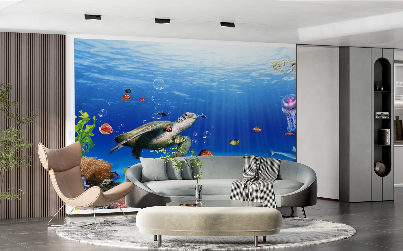 Fototapeta nádhera podmorského kráľovstva