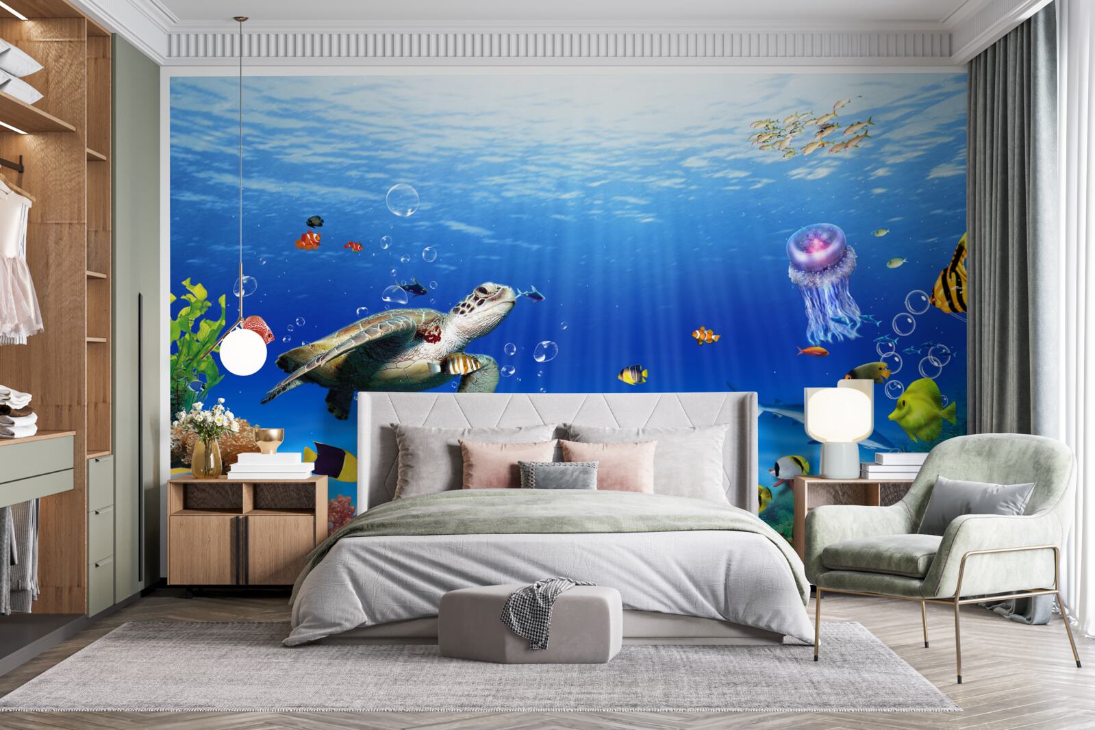 Fototapeta nádhera podmorského kráľovstva