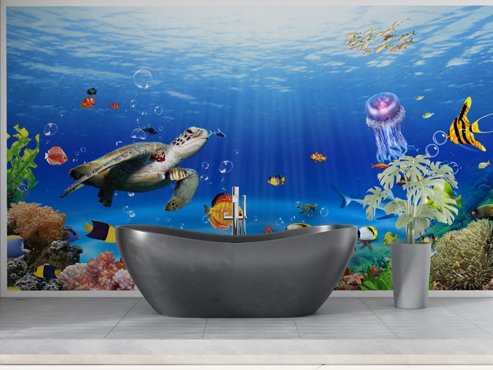 Fototapeta nádhera podmorského kráľovstva